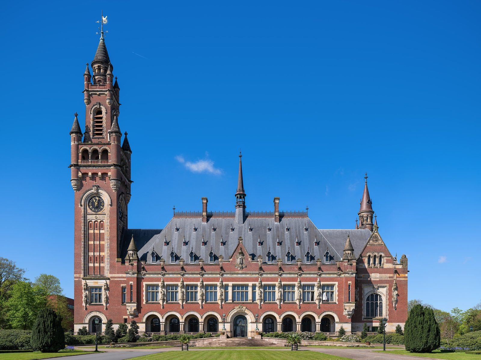 The Peace Palace, The Hague, seat of the International Court of Justice